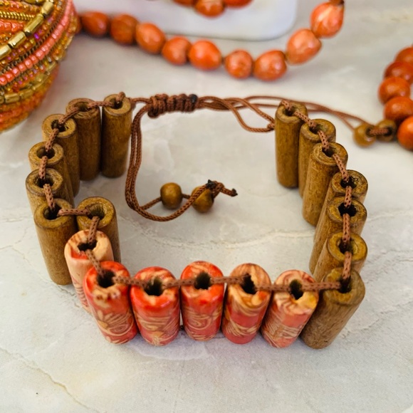 ❤️#6 Handcrafted Necklace and Bracelet Set - Picture 3 of 8